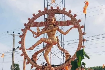 27 அடி உயரமான நடராஜர் சிலை கிளிநொச்சியில் திறந்துவைப்பு