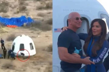 காதலியைப் பார்க்கும் ஆர்வத்தில் முகம் குப்புற விழுந்த அமேசான் நிறுவனர்