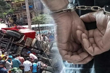 සිව් දෙනෙකුට ජීවිත අහිමි කළ අකුරණ අනතුරට සම්බන්ධ සිමෙන්ති ලොරි රථයේ රියදුරු අත්අඩංගුවට