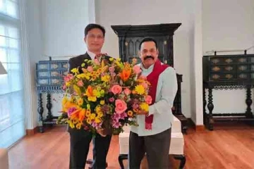 மகிந்தவை கைவிடாத சீனா - தேடிச் சென்றார் தூதுவர்