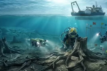 வடகடல் அடியில் சுமார் 16 ஆயிரம் ஆண்டுகளுக்கு முந்தைய அடர்ந்த காடு