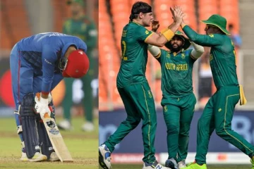 தகர்ந்தது ஆப்கான் அணியின் உலகக்கோப்பை கனவு! தென் ஆப்பிரிக்காவிடம் போராடி தோல்வி