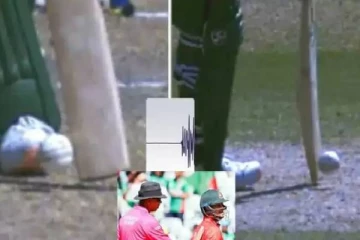 சகீப் அல் ஹசனின் அவுட் நாட் அவுட்டா : சர்ச்சையான நடுவரின் ரிவ்யூ