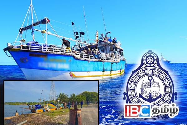 யாழ் கடற்பரப்பில் கைதான இந்திய கடற்றொழிலாளர்கள்
