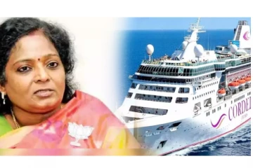 தமிழக சொகுசு கப்பலுக்கு புதுச்சேரியில் அனுமதி தரவில்லை - ஆளுநர் தமிழிசை