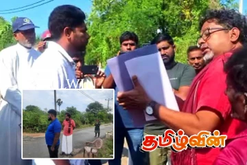 தையிட்டி சட்டவிரோத விகாரைக்கு எதிரான போராட்டம் மீ்ண்டும் ஆரம்பம்..!