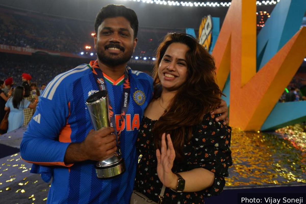 சஞ்சு சாம்சனுக்கு நாளை பிரம்மாண்ட வரவேற்பு விழா: கேரள அரசு அறிவிப்பு | Kerala Govt Celebrate Reception To Sanju Samson