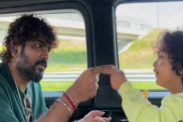 நா சொல்றத நீ கேளு... செம கியூட்டாக மகனுடன் சண்டையிடும் விக்னேஷ் சிவன்... வைரலாகும் காணொளி!