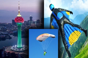 தாமரை கோபுரத்தில் நடைபெறவுள்ள சாகச நிகழ்வு!