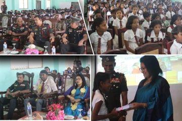 கிளிநொச்சியில் பாடசாலை மாணவர்களுக்கு வழங்கி வைக்கப்பட்ட கற்றல் உபகரணங்கள்