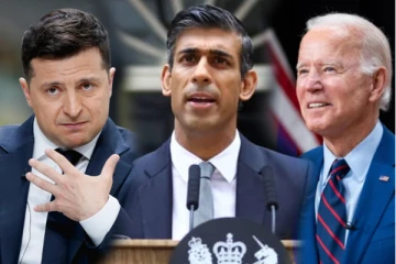 அமெரிக்கா, உக்ரைன் ஜனாதிபதிகளிடம் அடுத்தடுத்து பேசிய பிரித்தானிய பிரதமர் ரிஷி சுனக்!