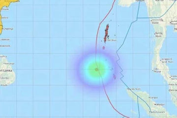 අදත් ඉන්දියන් සාගරයේ භූ කම්පනයක්.