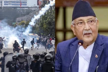 பற்றி எரியும் நேபாளம்; பதவி விலகிய பிரதமர் ஒலி - நாட்டை விட்டே செல்கிறாரா?