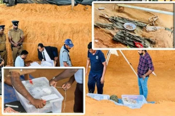 கொக்குத்தொடுவாய் மனித புதைகுழியில் மீட்கப்பட்ட தகட்டிலக்கம்