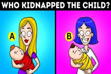 IQ Test: மாறுவேடத்தில் குழந்தையை தூக்கிய பெண்- 5 வினாடிகளில் கண்டுபிடிங்க
