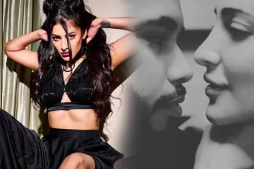 காதலருடன் அப்படியொரு நெருக்கம்!! மாறிமாறி முத்தம் கொடுத்த நடிகை ஸ்ருதி ஹாசன்