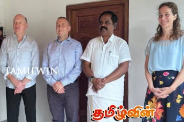 சிறீதரன் எம்.பியுடன் முக்கிய கலந்துரையாடலில் ஈடுபட்ட சுவிஸ் அதிகாரிகள்