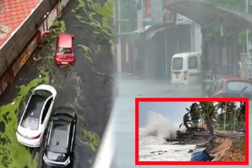 கோரத் தாண்டவம் ஆடும் மிக்ஜாம் புயல் : சென்னை விமான நிலையத்தின் தற்போதைய நிலை (வீடியோ)