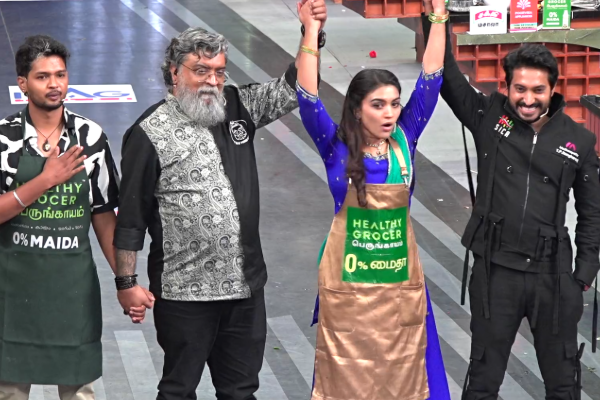 குக் வித் கோமாளியில் இருந்து வெளியேறிய உமைர்.. முதல் பைனலிஸ்ட்டாக தேர்வான போட்டியாளர்.. யார் தெரியுமா | Cook With Comali 6 First Finalist