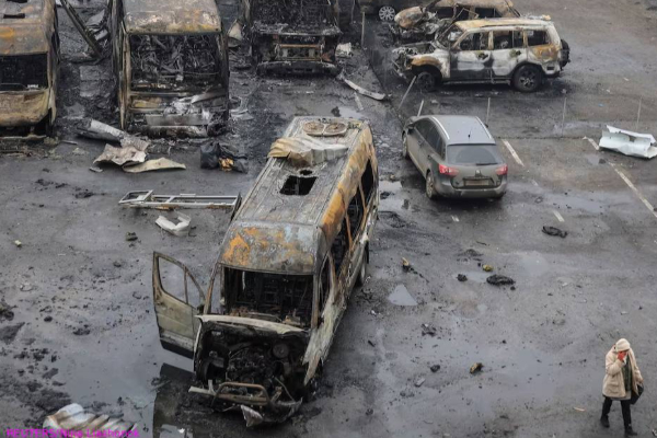 russia strike on odesa one killed