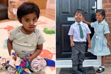 பிரித்தானியாவில் புற்றுநோயையும் பூஞ்சைத் தொற்றையும் வென்ற சிறுவன்: அம்மா அப்பாவின் ஆசை