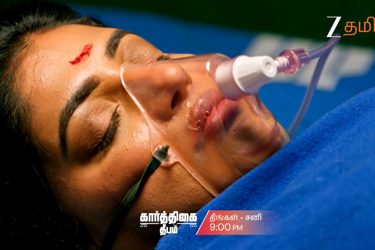 கார்த்திகை தீபம்: சாமுண்டீஸ்வரியின் உயிரைக் காப்பாற்ற கார்த்திக் எடுக்கும் அதிரடி முயற்சி! | Karthigai Deepam Today Episode 31 10 2026