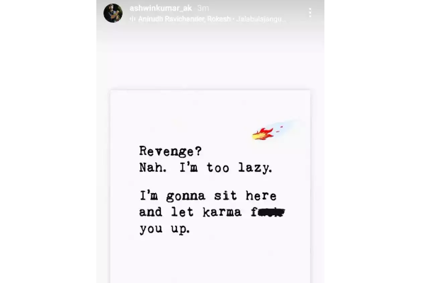 புது சர்ச்சையில் சிக்கிய நடிகர் அஸ்வின் - மாசா...மாசம் கரெக்டா சிக்குறாரே...! | Ashwin Kumar Latest Instagram Post Viral