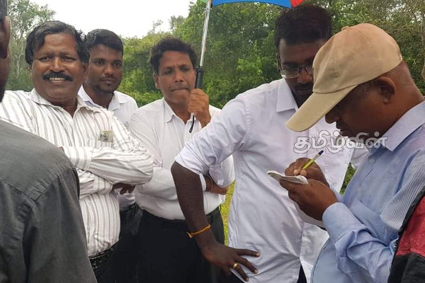 மக்களின் எதிர்ப்பினையடுத்து போடப்பட்ட எல்லைக்கற்களை அகற்றிய வன ஜீவராசிகள்:ரவிகரன் (video) | Srilanka Crisis Political Situation Rajapaksa