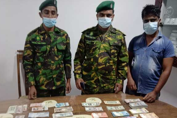 பெரும் தொகையான டொலர், யூரோ பறிமுதல்! சிக்கிய சந்தேக நபர் | Seizure Of A Large Amount Of Dollars And Euros