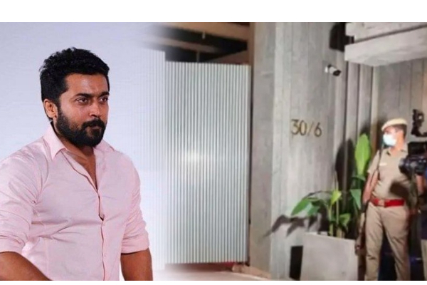 ‘ஜெய்பீம்’ பட சர்ச்சை - நடிகர் சூர்யா எங்கு சென்றாலும் கூடவே செல்லும் துப்பாக்கி ஏந்திய போலீஸ் | Cinema