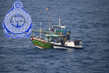 தென்பகுதி கடற்பரப்பில் மற்றுமொரு போதைப்பொருள் கப்பல் பிடிபட்டது