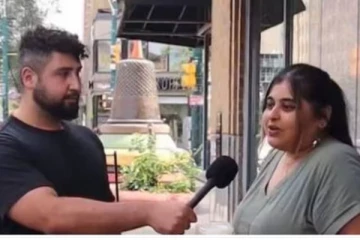 சூரியன் உதிப்பதையும் மறைவதையும் பார்ப்பதற்காக கனடா வந்ததாக கூறும் இளம்பெண்: ஒரு வைரல் வீடியோ