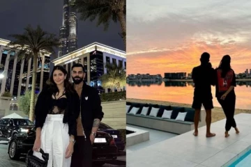 இந்த ஆண்டின் கடைசி சூரிய உதயம்! மனைவியுடன் இருக்கும் அழகிய புகைப்படத்தை வெளியிட்ட கோலி