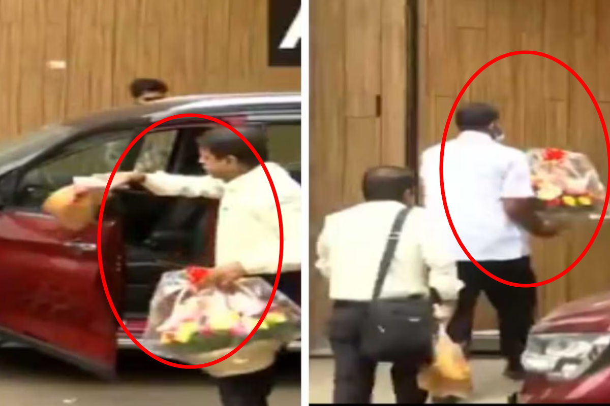 தமிழ்நாடு தேர்தல் முடிவுகள் ; விஜய் வீடு தேடி சென்ற முதல் பூங்கொத்து! | The Chief Astrologer Visits Vijay S Home