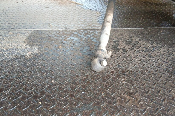 A35 வீதி பாலத்தை சேதப்படுத்திய வாகனம் | Vehicle That Damaged The A35 Road Bridge
