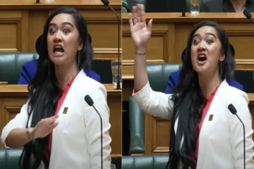 170 ஆண்டுகளில் முதன்முறை; நாடாளுமன்றத்தை அதிரவிட்ட இளம் பெண் எம்.பி - வைரல் Video!