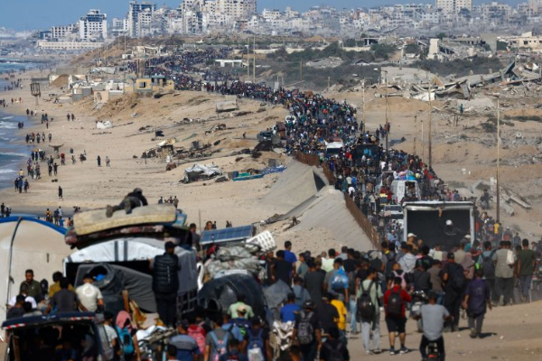 போர் நிறுத்தத்தை தொடர்ந்து வீடுகளுக்கு திரும்பும் காசா மக்கள் | Gazans Return Home Following Ceasefire