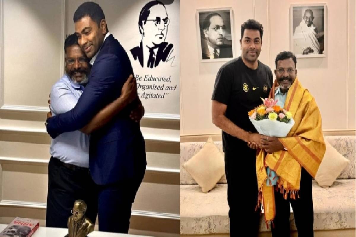 துணை முதல்வர் பதவி நிபந்தனையா? - திருமாவளவனை சந்தித்த ஆதவ் அர்ஜுனா! | Thirumavalavan Adhav Arjuna Has Secretly Met