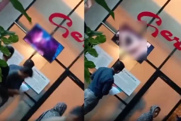 விசா அலுவலகத்தில் ஓடிய ஆபாசப்படம்; முகம் சுளித்த பெண்கள், குழந்தைகள் - அதிர்ச்சி!