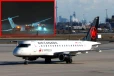 தரையிறங்கும் போது தீப்பற்றிய Air Canada விமானம்., பயணிகள் பாதுகாப்பாக மீட்பு