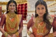 கழுத்து நிறைய நகை அணிந்து நடிகை ஆல்யா மானசா எடுத்த போட்டோஸ்... மயங்கிய ரசிகர்கள்