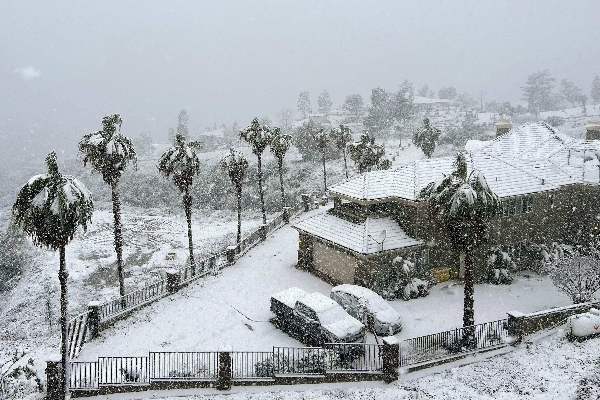 கலிபோர்னியாவை புரட்டிப்போட்ட பனிப்புயல்! | The Snow Storm That Flipped California