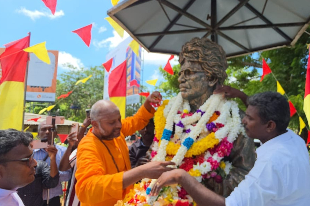 தியாகி திலீபனின் உருவச்சிலை அகற்றம்: தமிழ் சிவில் சமூக அமையம் கண்டனம் | Removal Of Martyr Thileepan S Statue