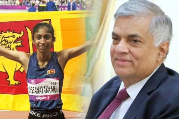 ஆசிய விளையாட்டுப்போட்டியில் பதக்கம் வென்ற வீராங்கனைக்கு வாழ்த்து தெரிவித்த ஜனாதிபதி