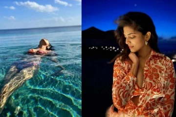 நீச்சல் உடையில் கவர்ச்சியை அள்ளித் தெளிக்கும் மாளவிகா மோகனன் - இன்ப அதிர்ச்சியில் ரசிகர்கள்