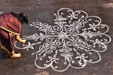 பொங்கல் வருது... வீட்டு வாசலை அழகாக்கும் சூப்பரான கோலம் எப்படி போடலாம்?