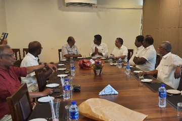 தமிழ் தேசியக் கூட்டமைப்பினரை சந்தித்த பா.ஜ.க தமிழ்நாடு தலைவர் அண்ணாமலை