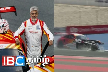 மீண்டும் கார் பந்தய விபத்தில் சிக்கினார் நடிகர் அஜித்