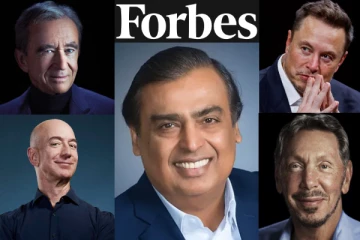 உலகின் முதல் 10 பணக்காரர்கள் பட்டியலில் முகேஷ் அம்பானி! ஃபோர்ப்ஸ் பத்திரிக்கை வெளியீடு
