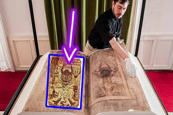 உலகை உலுக்கும் எப்ஸ்டீன் பைல்ஸ் vs டெவில்ஸ் பைபிள்: சாத்தான் தன் கைப்பட எழுதிய புத்தகம்! | What S Codex Gigas A Book Written By Satan Himself